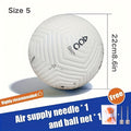 Premium Soccer Ball Premium Soccer Ball, Size 5, Seamless Faux Leather