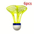 Windproof Badminton Balls 6 Windproof and Durable PA Nylon Badminton Balls | High Flight Stability