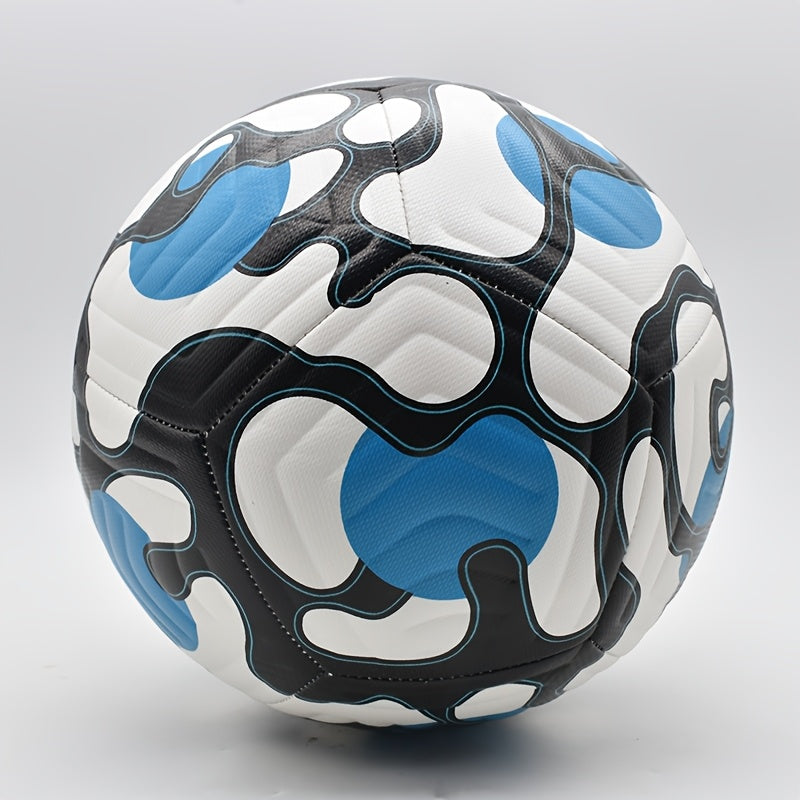 Personalized Youth Soccer Ball, Custom Engraved Size 5 Football, Durable Faux Leather