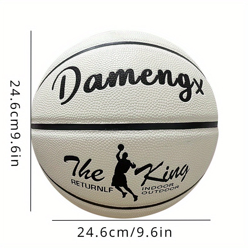 Soft-touch, Durable PU Soft Leather Luminous Basketball for Outdoor Wear-resistant Non-slip Play