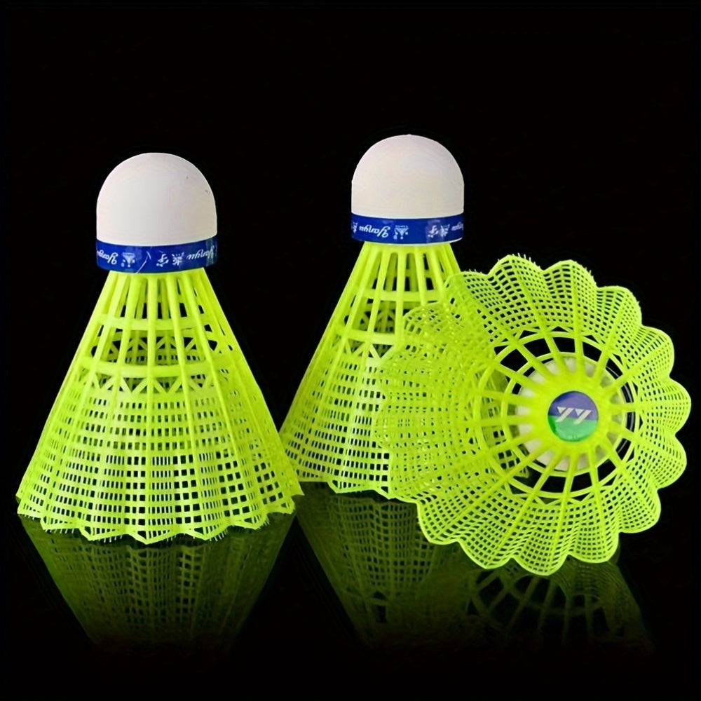 12pcs Nylon Shuttlecocks Durable 12pcs\u002F6pcs Nylon Badminton Shuttlecocks