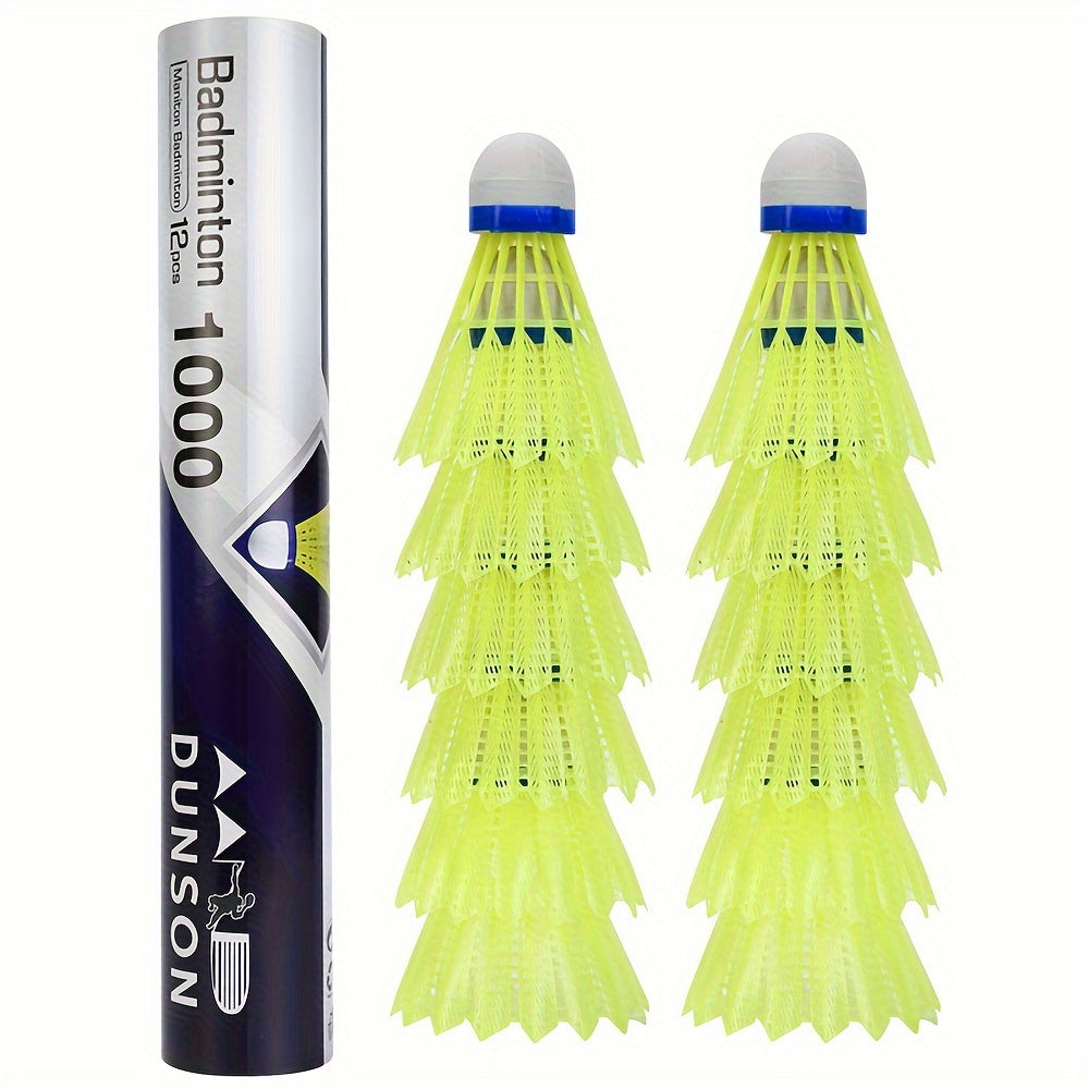 12pcs Nylon Shuttlecocks Durable 12pcs\u002F6pcs Nylon Badminton Shuttlecocks