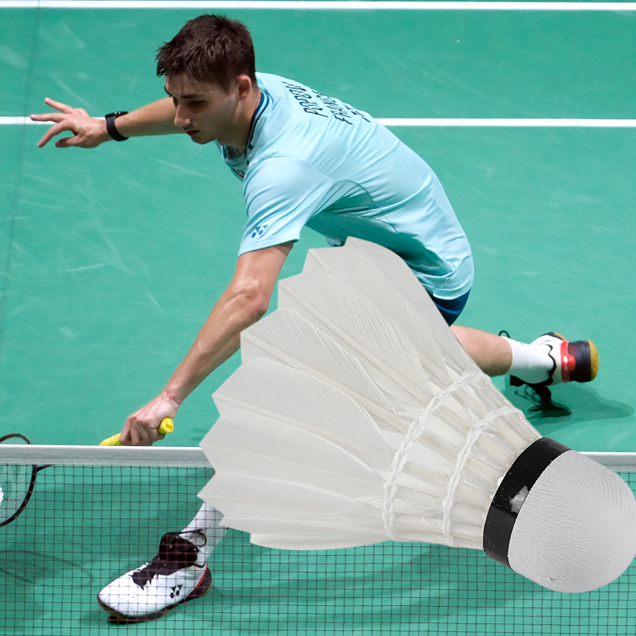 3pcs Badminton Shuttlecocks 3pcs Durable Badminton Shuttlecocks with White & Black Duck Feathers & Soft Foam Heads | Design for Training, Team Sports, Casual Play | Tennis & Short-Handled Paddle Accessories, Outdoor Recreation, Classic Shuttlecock