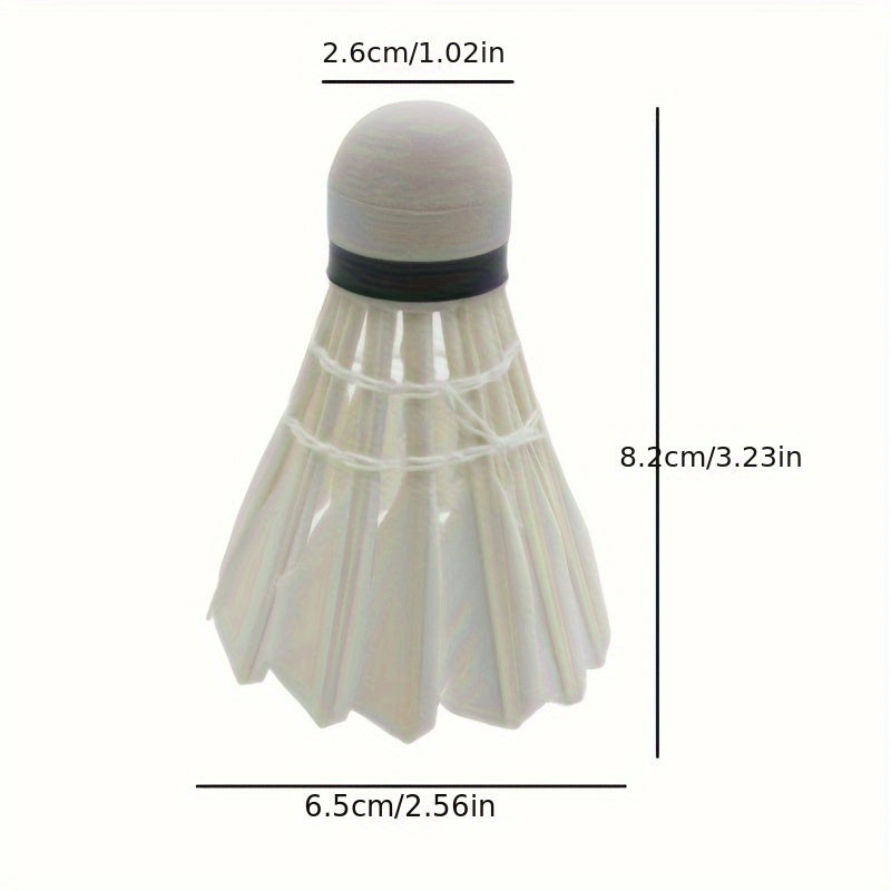 Durable Badminton Shuttlecock Durable Lightweight Badminton Shuttlecock Tube Pack