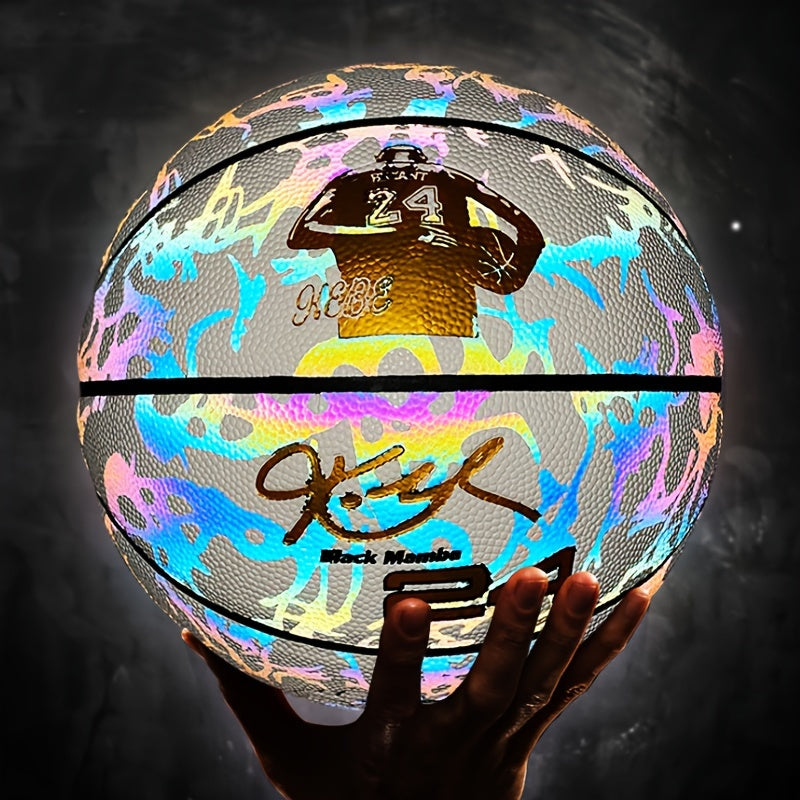 Glow-In-The-Dark Basketball, Perfect for Training And Competitions, an Ideal Gift.