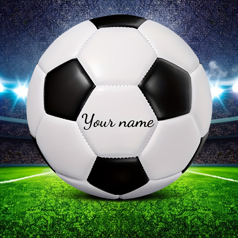 A Custom Size 5 Soccer Ball for Outdoor Training And Fun, Suitable for Playing in The Backyard Or Park