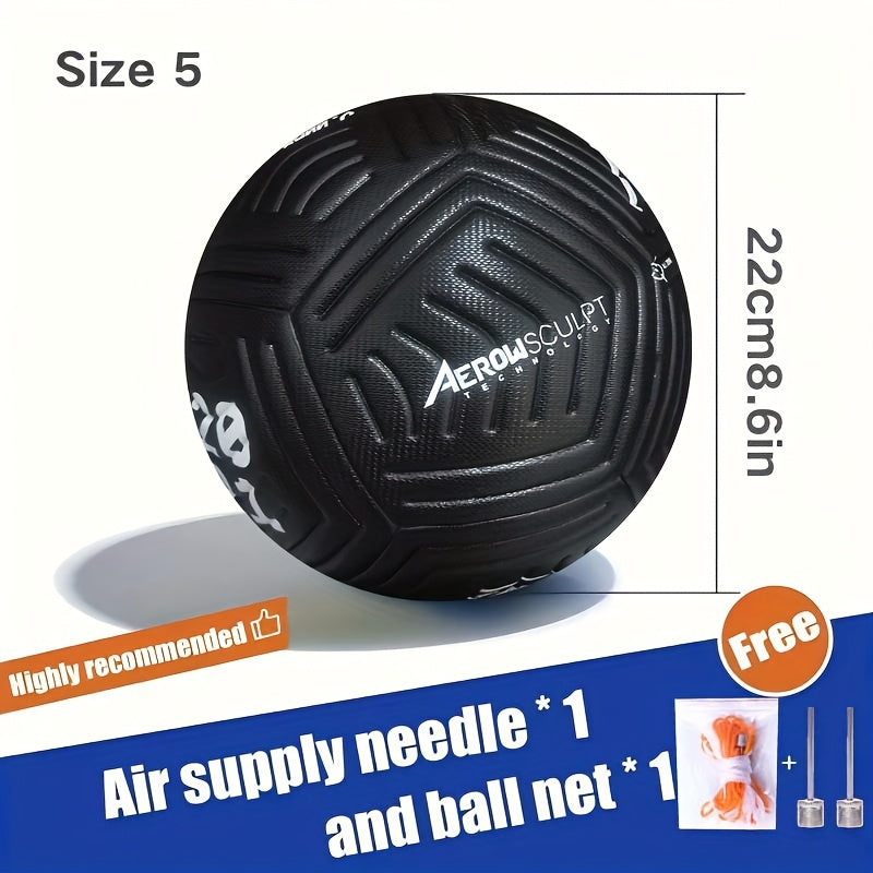 Premium Soccer Ball Premium Soccer Ball, Size 5, Seamless Faux Leather