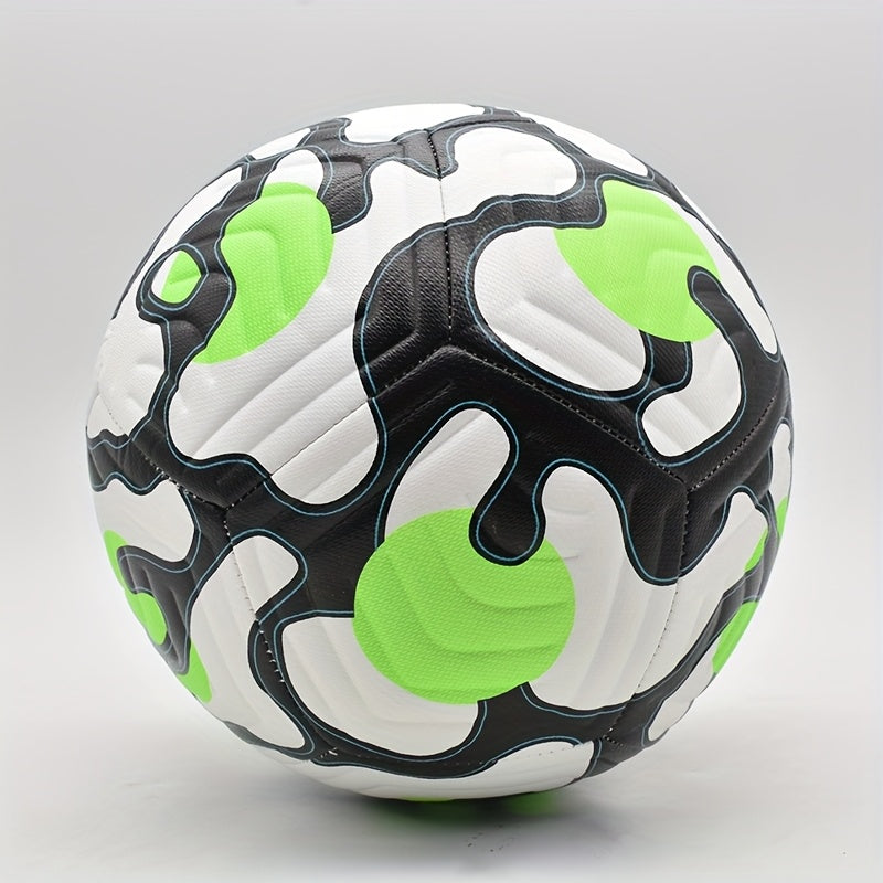 Personalized Youth Soccer Ball, Custom Engraved Size 5 Football, Durable Faux Leather