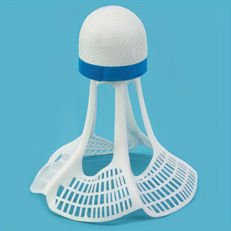 10pcs Wind-Resistant Nylon Badminton Shuttlecocks - PA Material, Improved Flight Stability