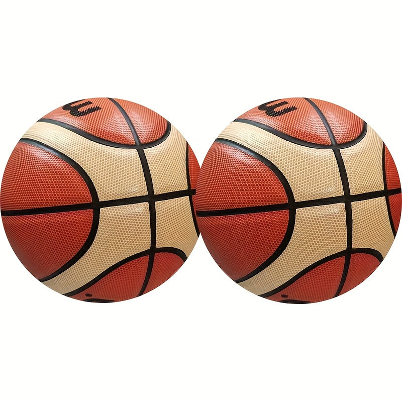 One And Two Pack GG7X Size 7 PU Basketball - Durable, Multi-Color