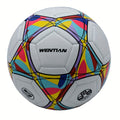 Custom Name 5-Number Premium Football - Non-Slip Durable Training & Match Ball with Vibrant Colorful Patterns