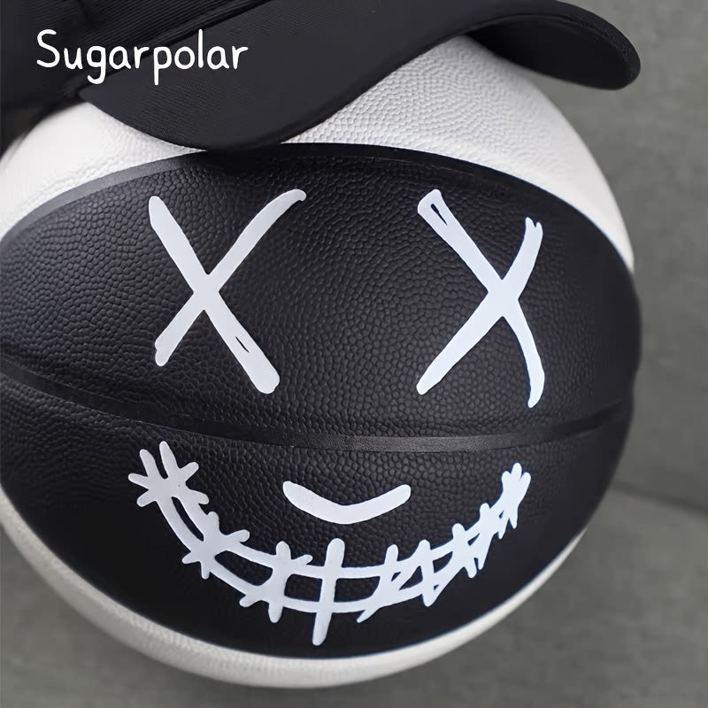 Sugarpolar Youth Size 7 Basketball, Fluorescent Glow in Dark, Wear-Resistant Non-Slip