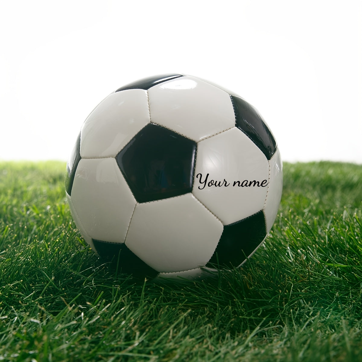 A Custom Size 5 Soccer Ball for Outdoor Training And Fun, Suitable for Playing in The Backyard Or Park