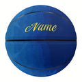 1pc Personalized Blue Starry Sky Basketball - Custom Text\u002FName, Size 5 or 7