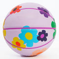 Premium Design Printed Rubber Outdoor & Indoor Basketball, Bloom Light Purple