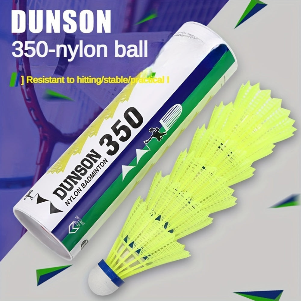 12pcs Nylon Shuttlecocks Durable 12pcs\u002F6pcs Nylon Badminton Shuttlecocks