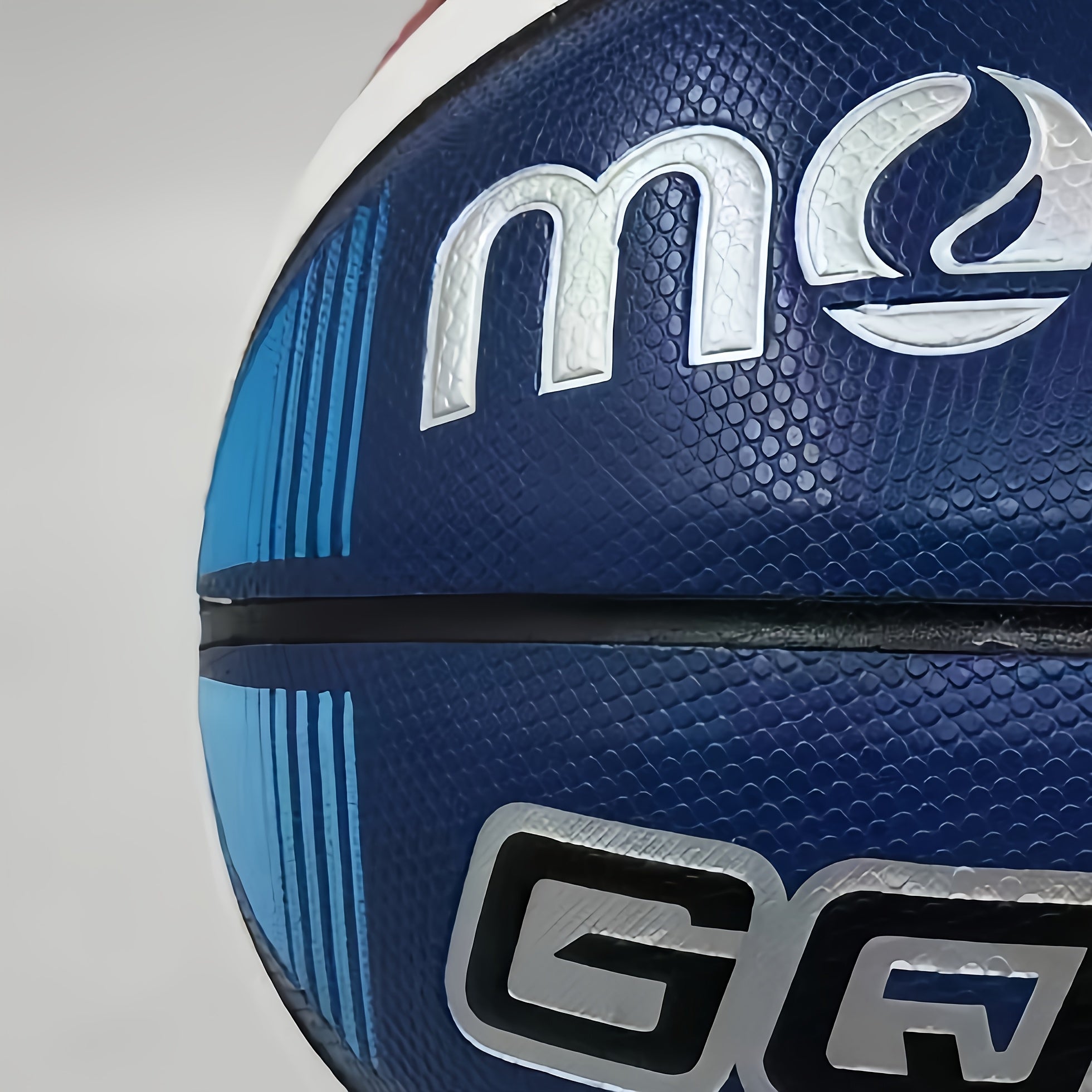 GQ7 Official Size 7 Basketball - Durable PU Material, Red\u002FBlue\u002FWhite Colorway with Black Accents