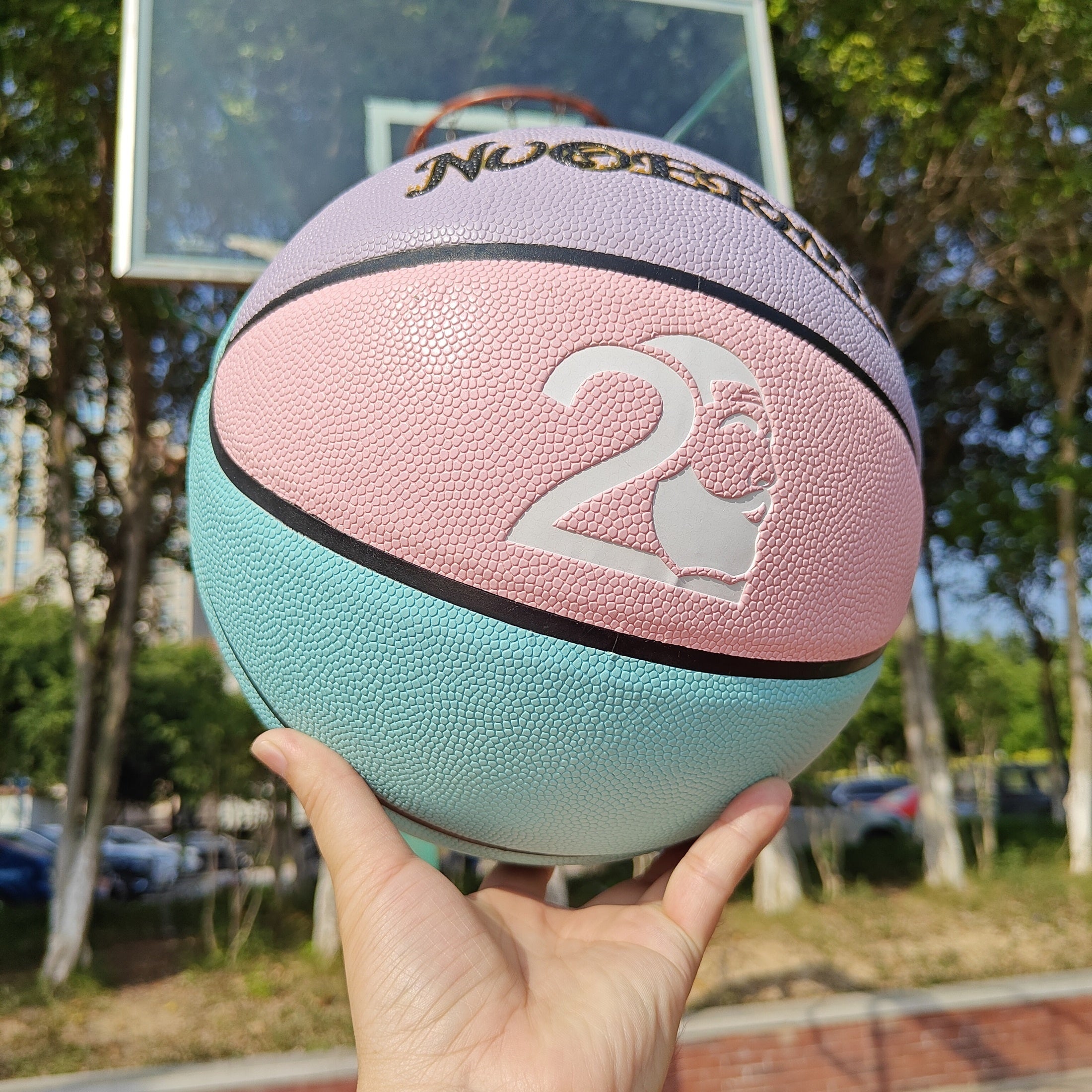 Durable & Elastic Basketball - Perfect Christmas Gift, Indoor\u002FOutdoor Use
