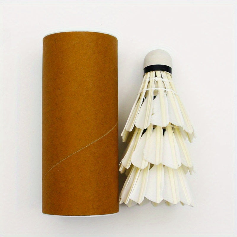 Durable Badminton Shuttlecock Durable Lightweight Badminton Shuttlecock Tube Pack