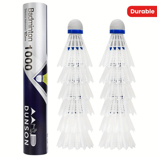 12pcs Nylon Shuttlecocks Durable 12pcs\u002F6pcs Nylon Badminton Shuttlecocks