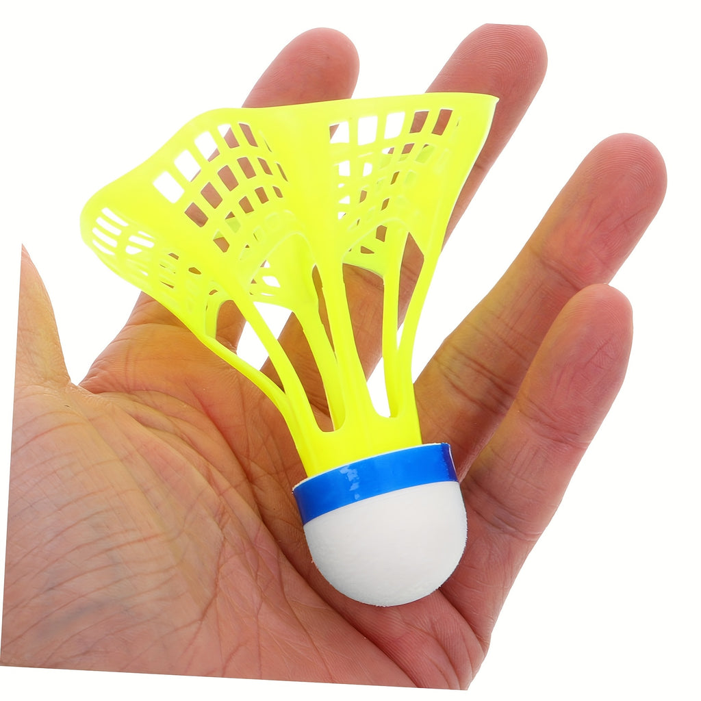 Windproof Badminton Balls 6 Windproof and Durable PA Nylon Badminton Balls | High Flight Stability