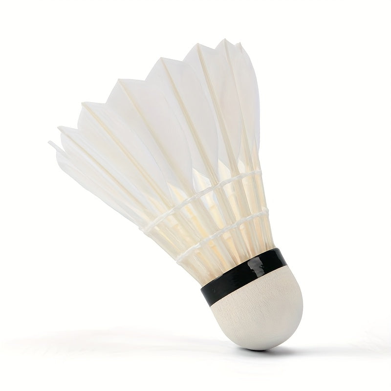 12pcs Li Ning Genuine G200 Badminton Shuttlecocks - High-Quality Goose Feather