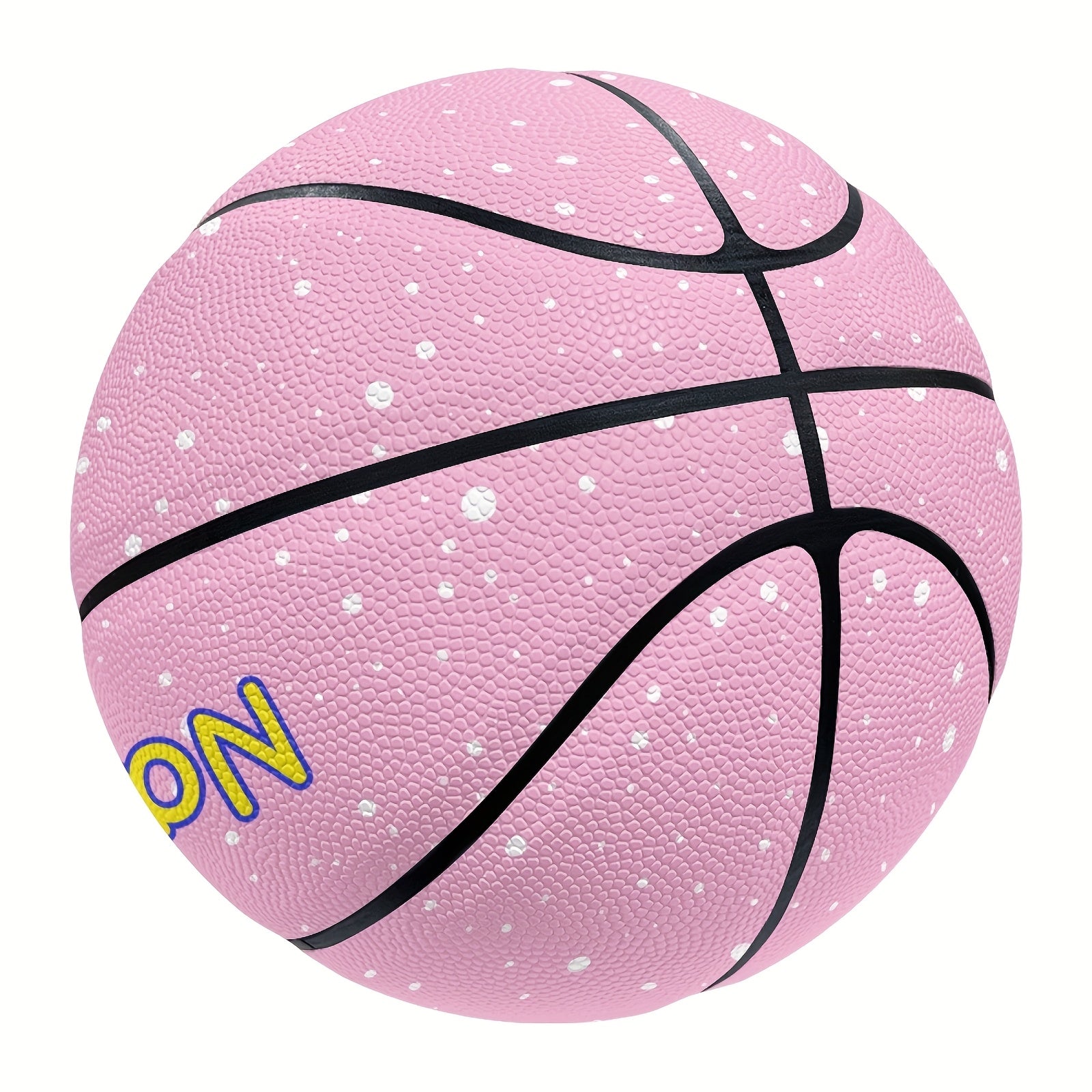 Custom Name Pink Basketball - Size 5\u002F7, Speckled Design Personalized Gift for Valentine's Day