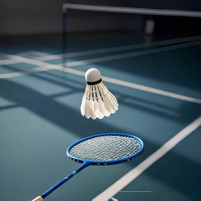 3 durable plastic badminton shuttlecocks - Durable nylon for stable flight