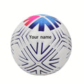 Custom Engraved size 5 soccer - Personalized Name & Logo, Perfect for Home Decor