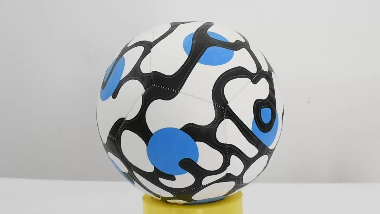 Personalized Youth Soccer Ball, Custom Engraved Size 5 Football, Durable Faux Leather