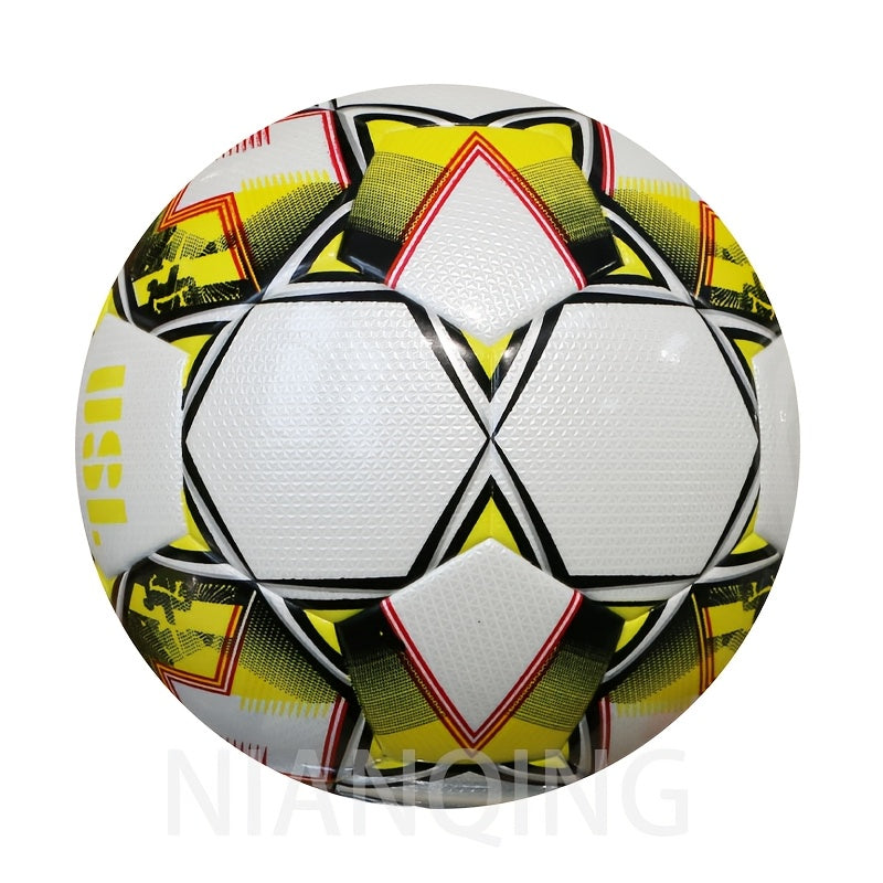 New Thickened PU Leather Seamless Heat-Sealed Soccer Ball