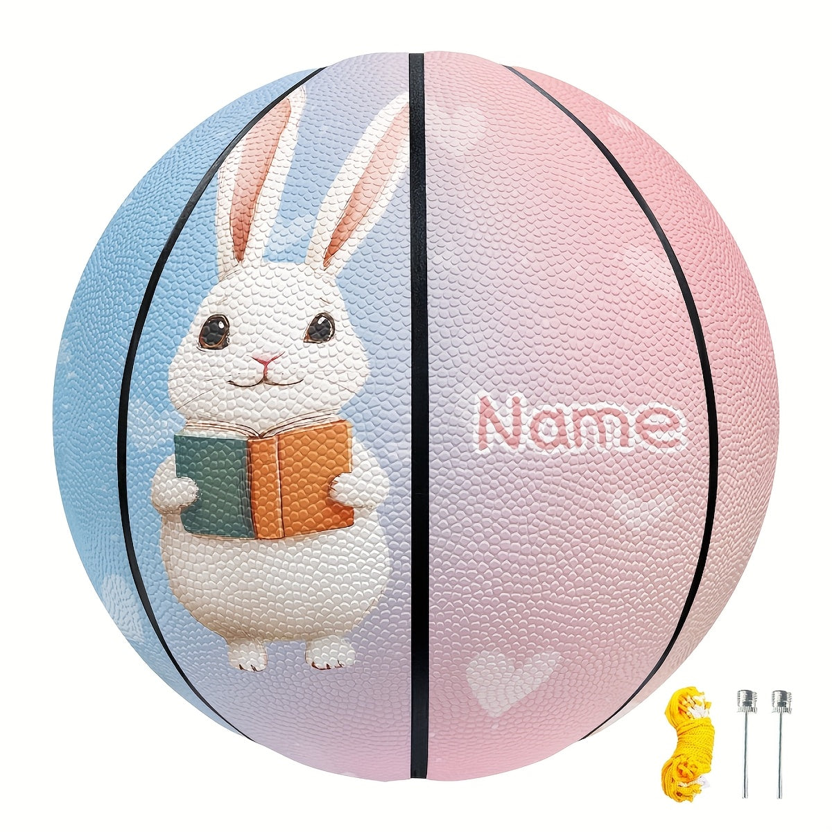 Customized No. 5\u002F7 Basketball - Cute Salamander Design, Durable Pu Material