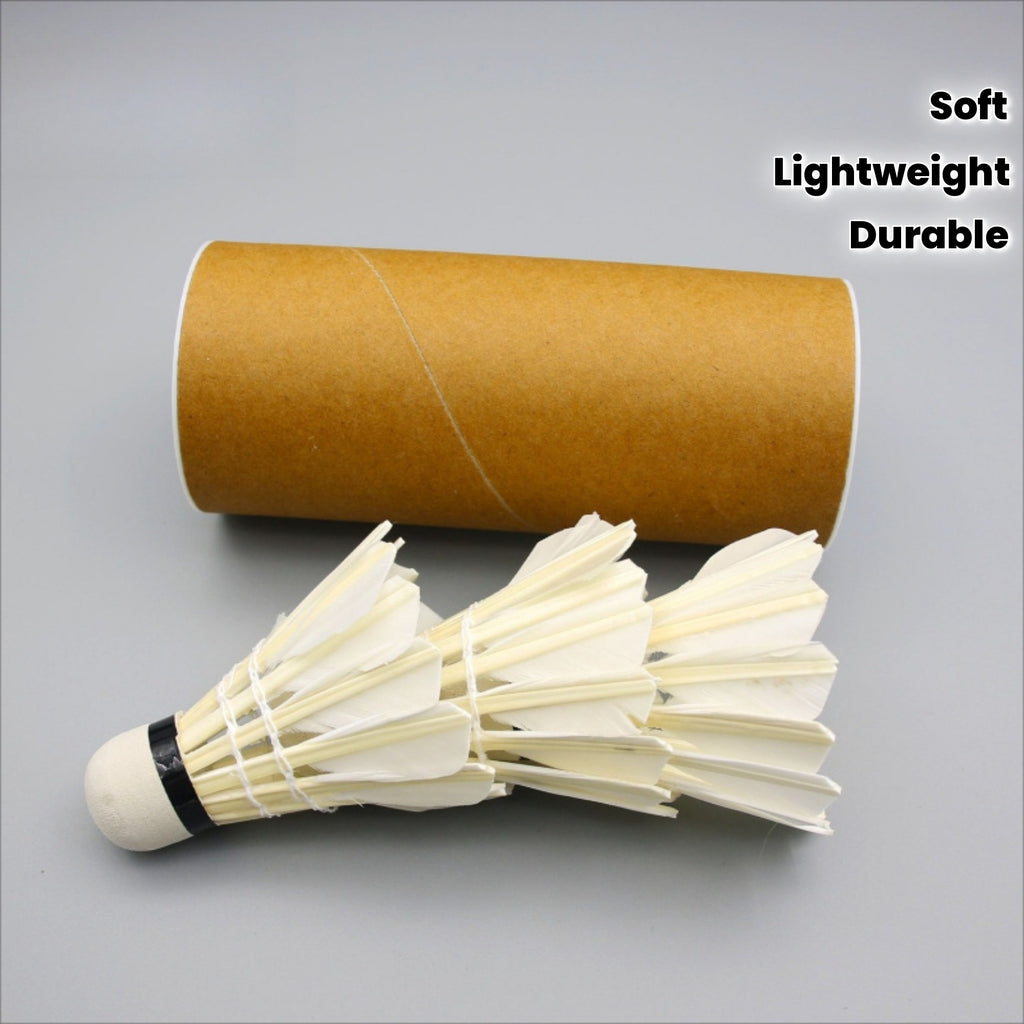 Durable Badminton Shuttlecock Durable Lightweight Badminton Shuttlecock Tube Pack