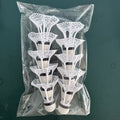10pcs Durable Nylon Badminton Rackets - Windproof Design for Enhanced Stability